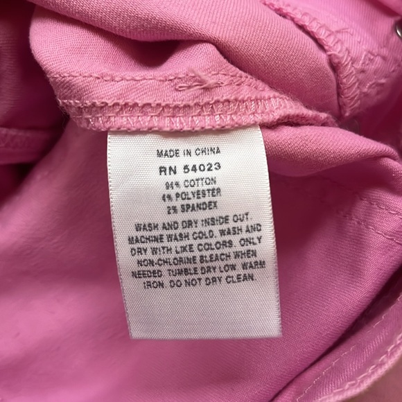 GAP size 0, 2pair Black & Pink Premium Skinny Ankle Jeans - Picture 9 of 16